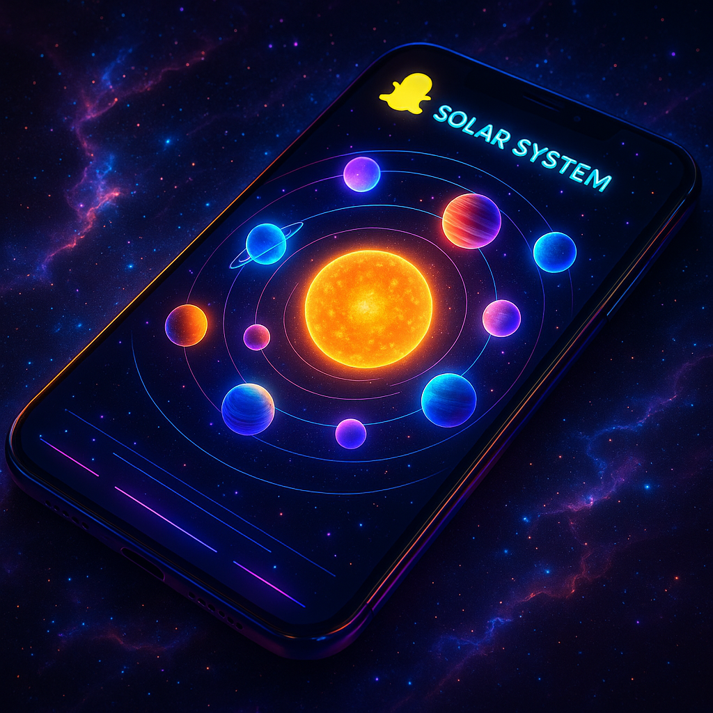 Snapchat Solar System